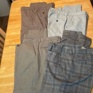Here are 4 pairs of pants please pics for color and detail